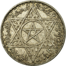Coin, Morocco, Mohammed V, 200 Francs, 1953, Paris, VF(30-35), Silver, KM:53