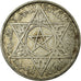 Coin, Morocco, Mohammed V, 200 Francs, 1953, Paris, EF(40-45), Silver, KM:53
