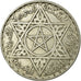 Coin, Morocco, Mohammed V, 200 Francs, 1953, Paris, AU(50-53), Silver, KM:53