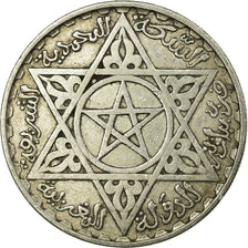 Coin, Morocco, Mohammed V, 200 Francs, 1953, Paris, AU(50-53), Silver, KM:53