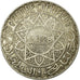 Coin, Morocco, Mohammed V, 10 Francs, AH 1352/1933, Paris, EF(40-45), Silver