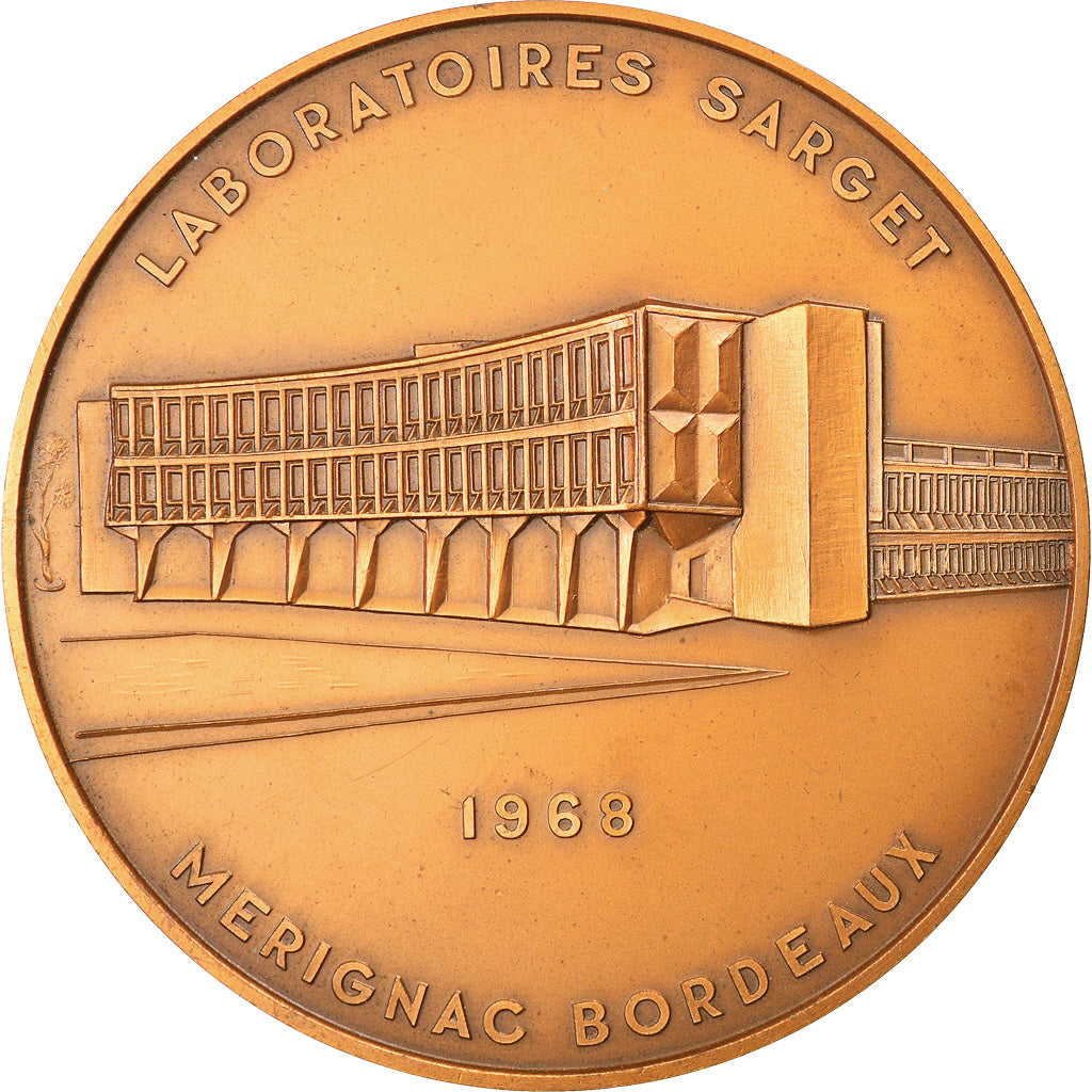 Francia, medaglia, Laboratoires Sarget, Mérignac Bordeaux, 1968, Toutu, SPL