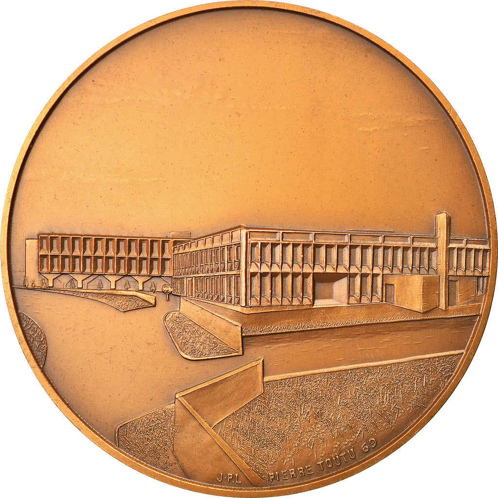 Francia, medaglia, Laboratoires Sarget, Mérignac Bordeaux, 1968, Toutu, SPL