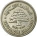 Monnaie, Lebanon, 50 Piastres, 1952, Utrecht, TTB+, Argent, KM:17
