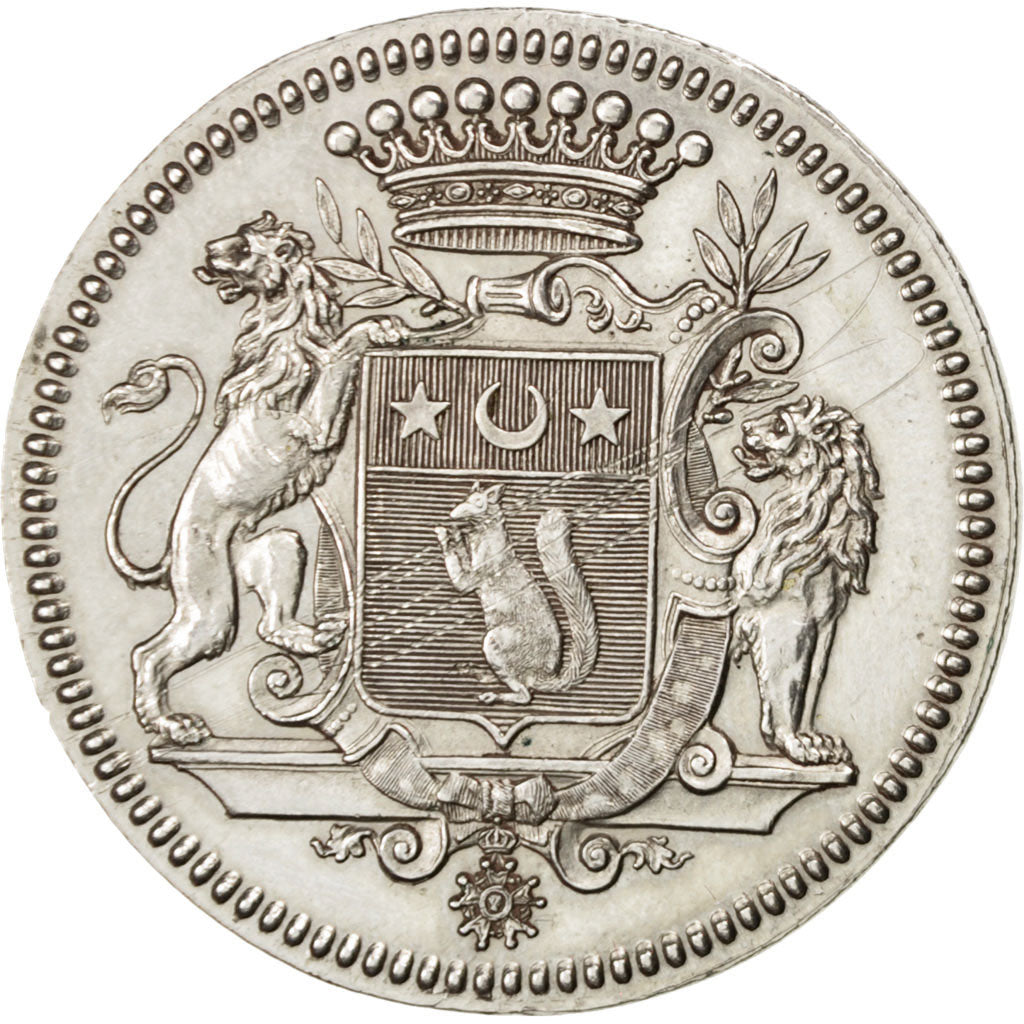 Other Coins, Token, AU(55-58), Silver, 32, 9.80
