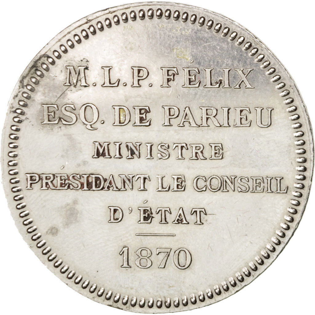 Other Coins, Token, AU(55-58), Silver, 32, 9.80