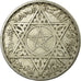 Coin, Morocco, Mohammed V, 100 Francs, AH 1372/1953, Paris, EF(40-45), Silver