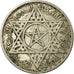 Coin, Morocco, Mohammed V, 100 Francs, AH 1372/1953, Paris, EF(40-45), Silver