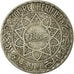 Coin, Morocco, Mohammed V, 5 Francs, AH 1352/1933, Paris, EF(40-45), Silver