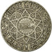 Coin, Morocco, Mohammed V, 5 Francs, AH 1352/1933, Paris, VF(30-35), Silver