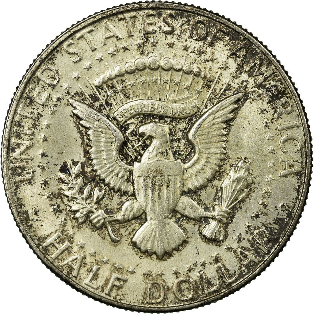 Coin, United States, Kennedy Half Dollar, Half Dollar, 1965, U.S. Mint