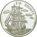 Moneta, Liberia, 10 Dollars, 1999, AU(55-58), Srebro