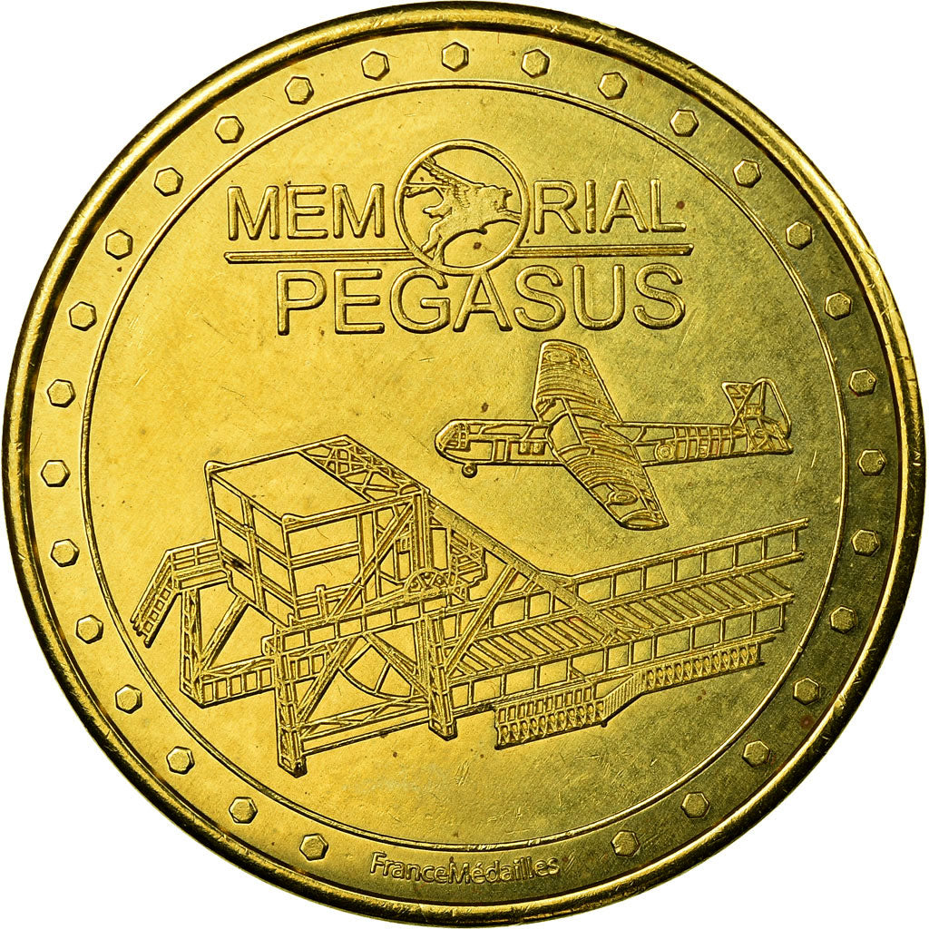 France, Token, Touristic token, Normandie - Espace Historique - Mémorial