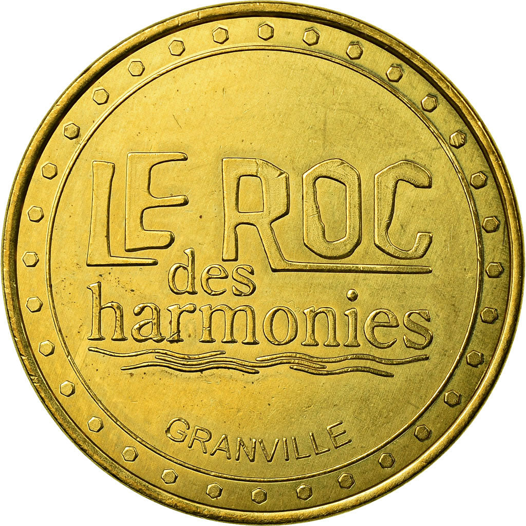 France, Token, Touristic token, Granville - Le Roc des Harmonies, Arts &