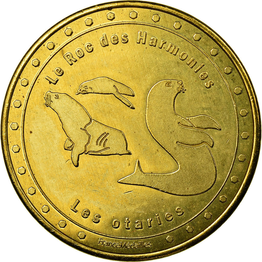 France, Token, Touristic token, Granville - Le Roc des Harmonies, Arts &