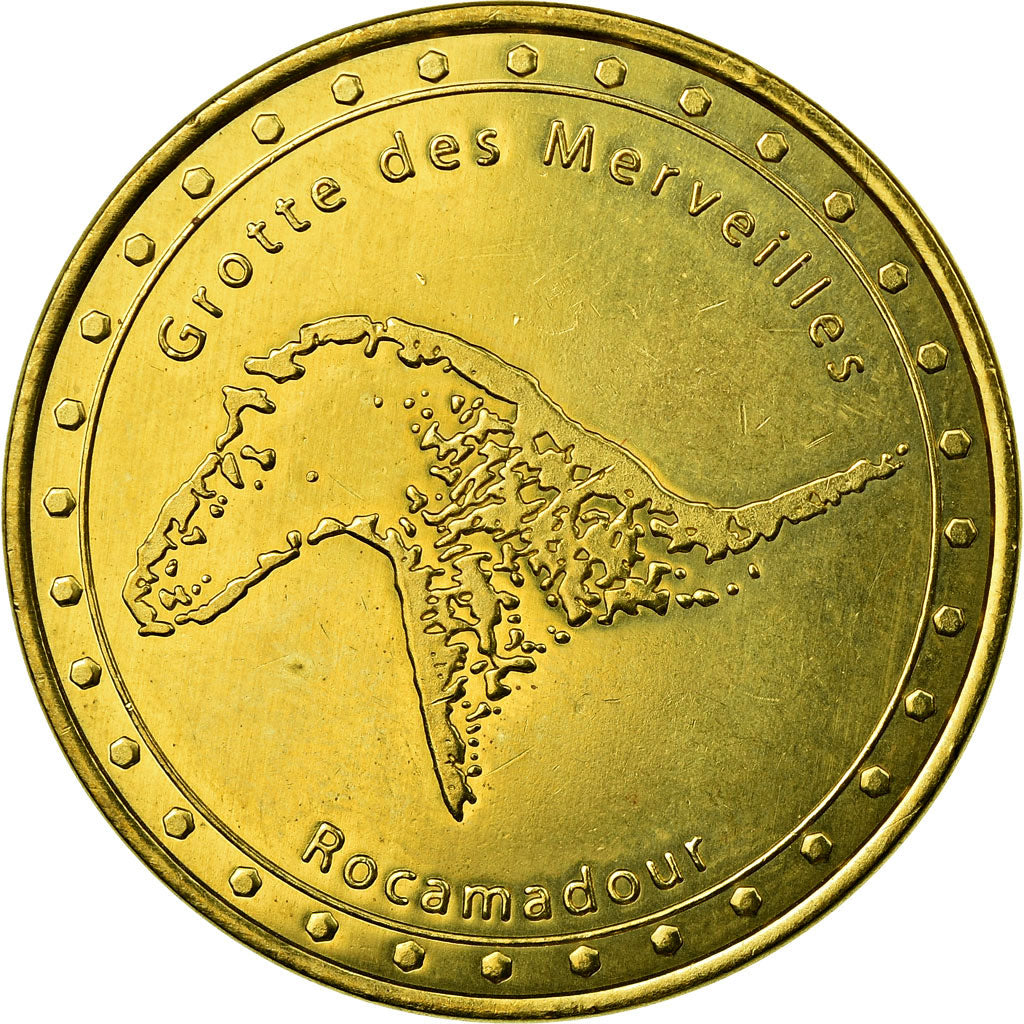 Frankreich, Token, Touristic token, Rocamadour - Grotte des Merveilles, Arts &