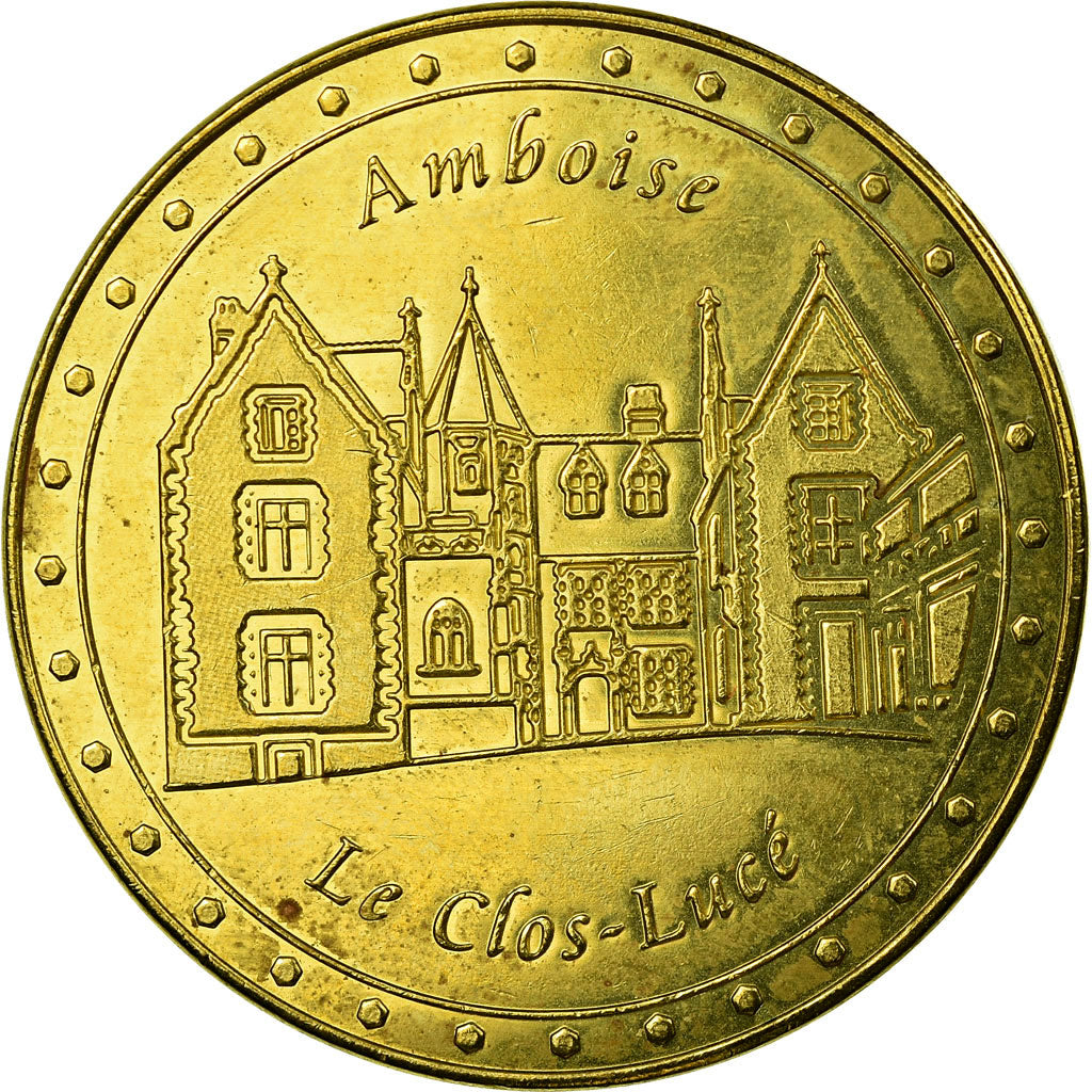 França, Token, Token turístico, Amboise - Le Clos Lucé, Artes e Cultura