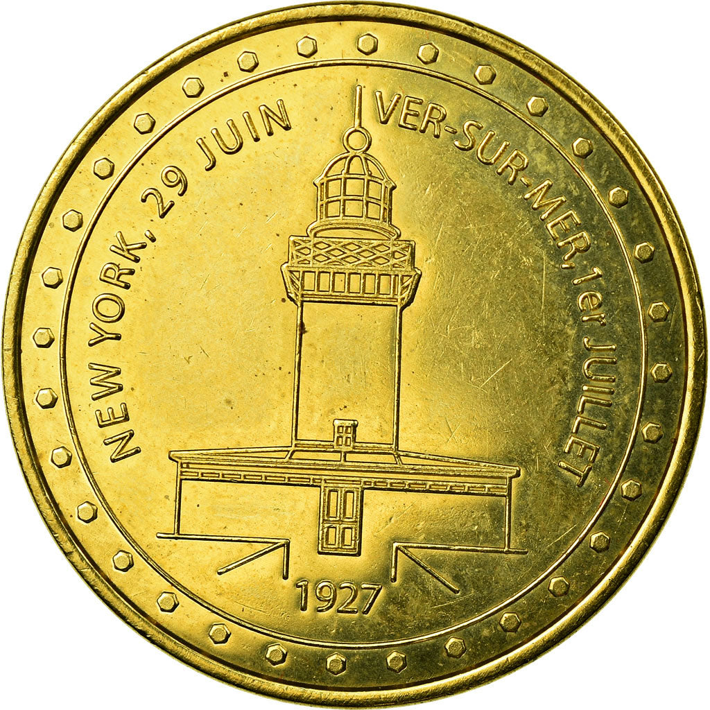 France, Token, Touristic token, Ver-sur-Mer - 1ère liaison aéropostale, Arts &