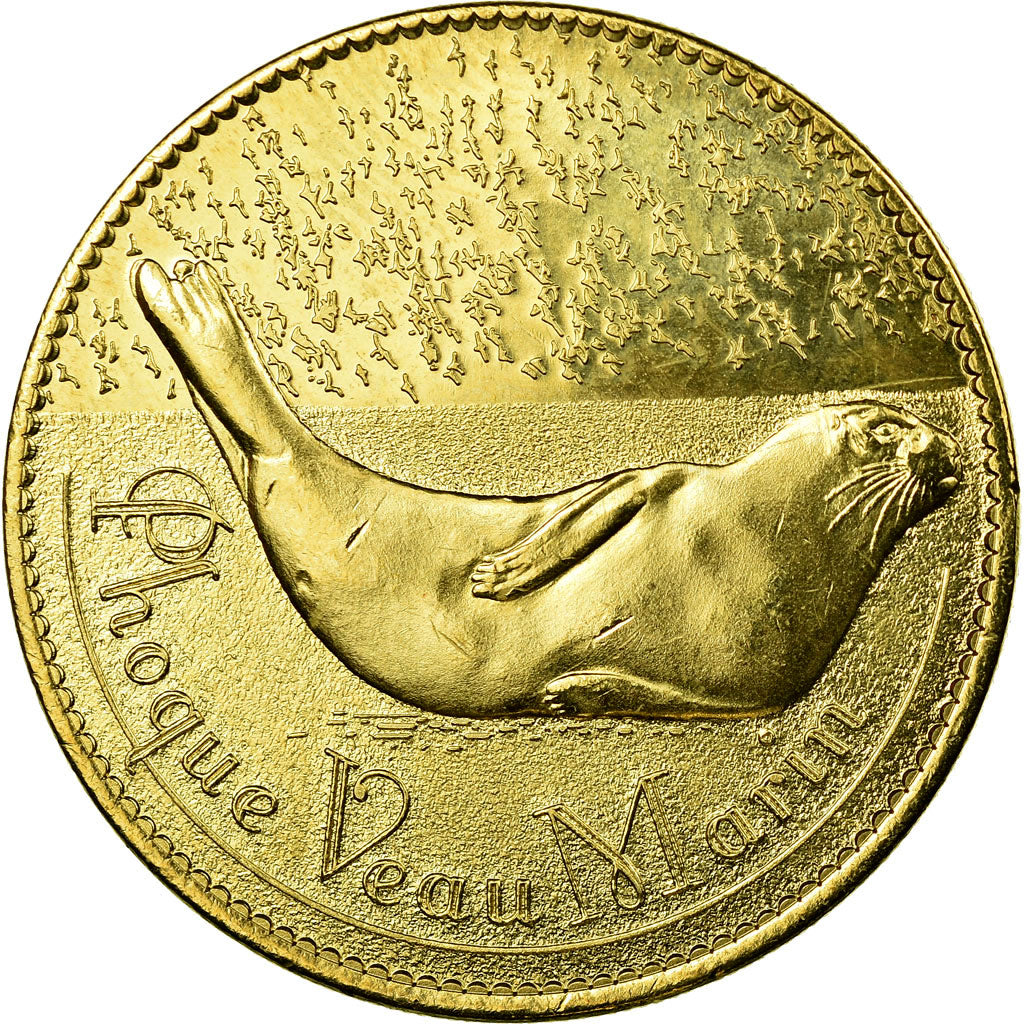 Francia, Token, Tourist Token, Baie de Somme - Phoque,  veau marin, Arthus