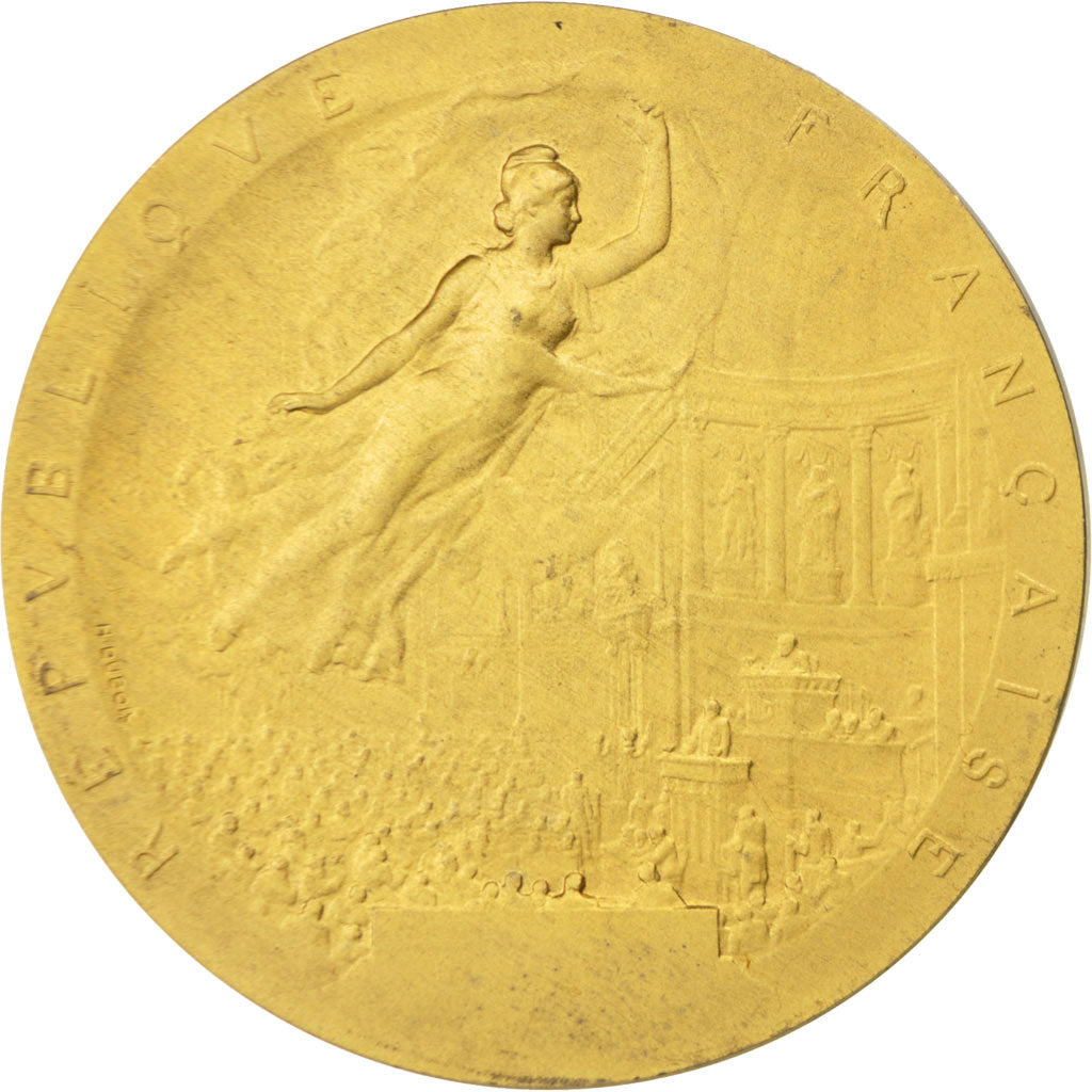 FRANCE, Politics, Society, War, French Third Republic, Medal, AU(55-58),...