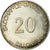 Svizzera, 20 billons, Saconay-le-Grand -, 1983, BB, Argento