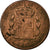 Munten, Spanje, Alfonso XII, 10 Centimos, 1879, Madrid, ZG+, Bronze, KM:675