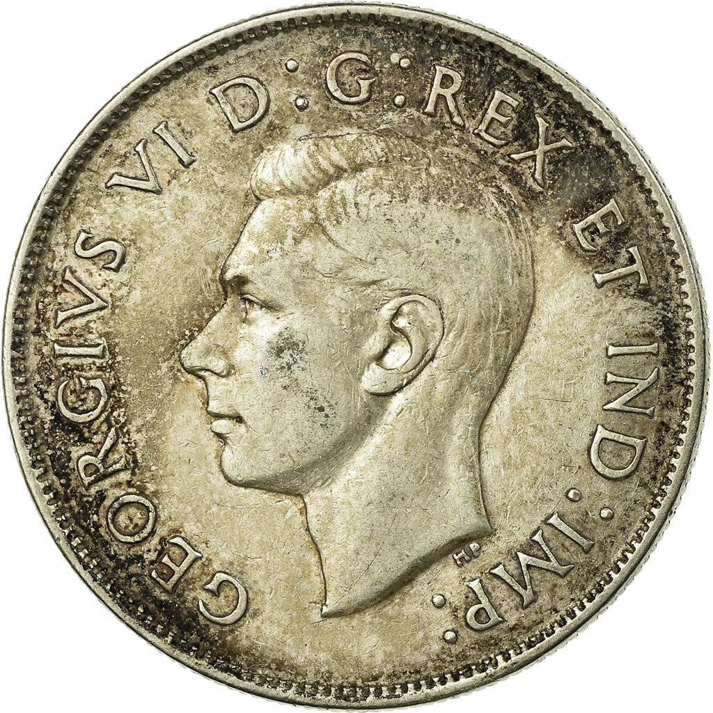 Monnaie, Canada, George VI, 50 Cents, 1944, Royal Canadian Mint, Ottawa, TTB