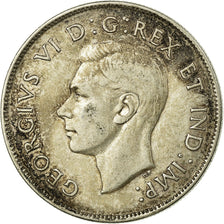 Monnaie, Canada, George VI, 50 Cents, 1944, Royal Canadian Mint, Ottawa, TTB