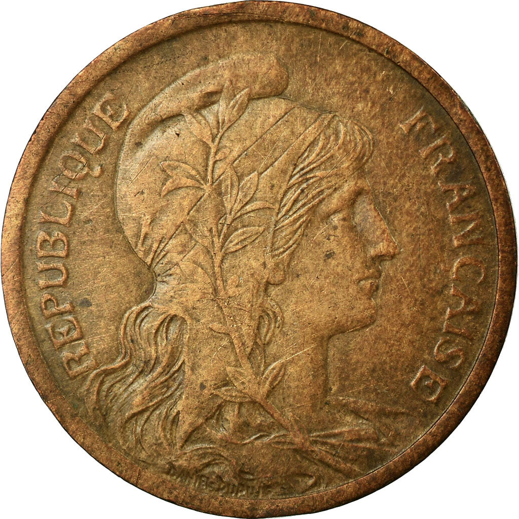 Coin, France, Dupuis, 2 Centimes, 1899, Paris, VF(20-25), Bronze, KM:841