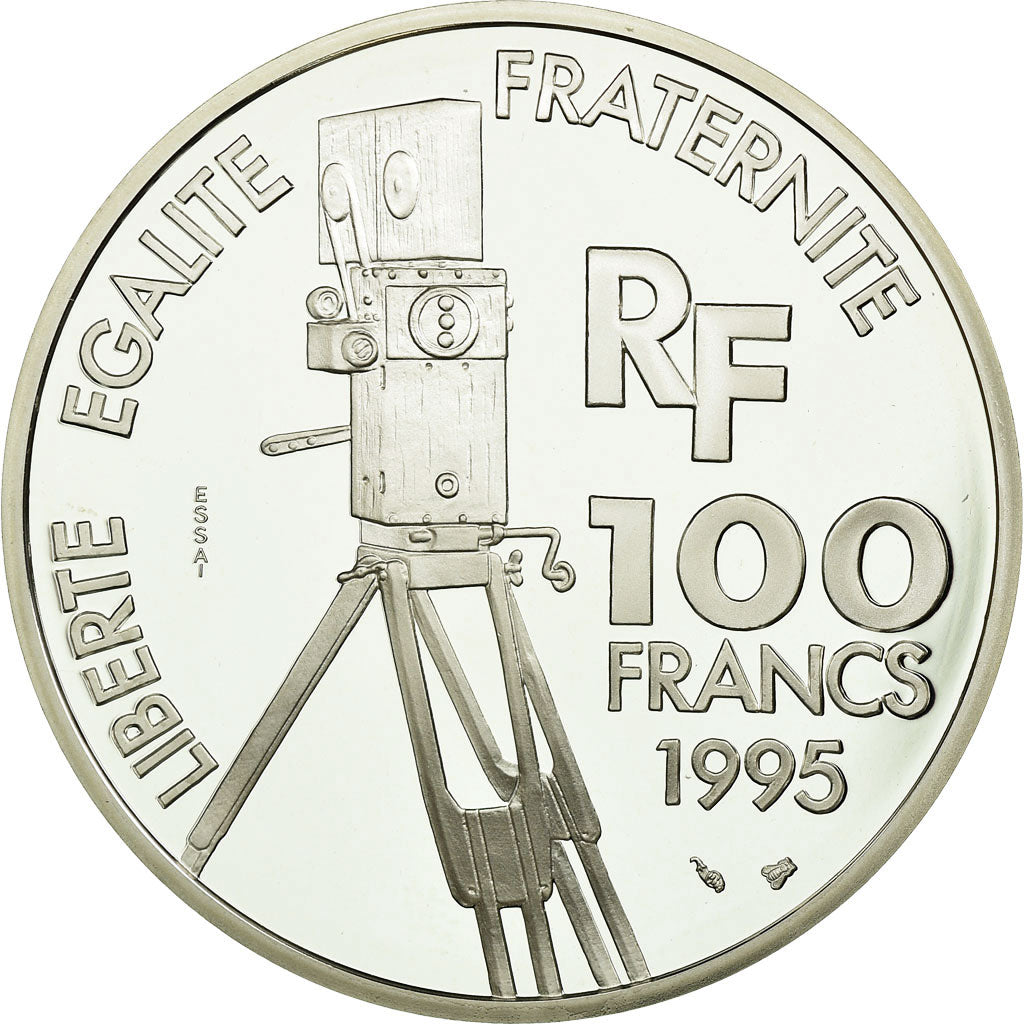 Coin, France, 100 Francs, 1995, Paris, MS(65-70), Silver, KM:1944