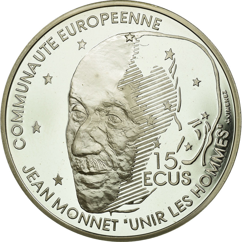 Münze, Frankreich, 100 Francs-15 Ecus, 1992, Paris, STGL, Silber, KM:1012