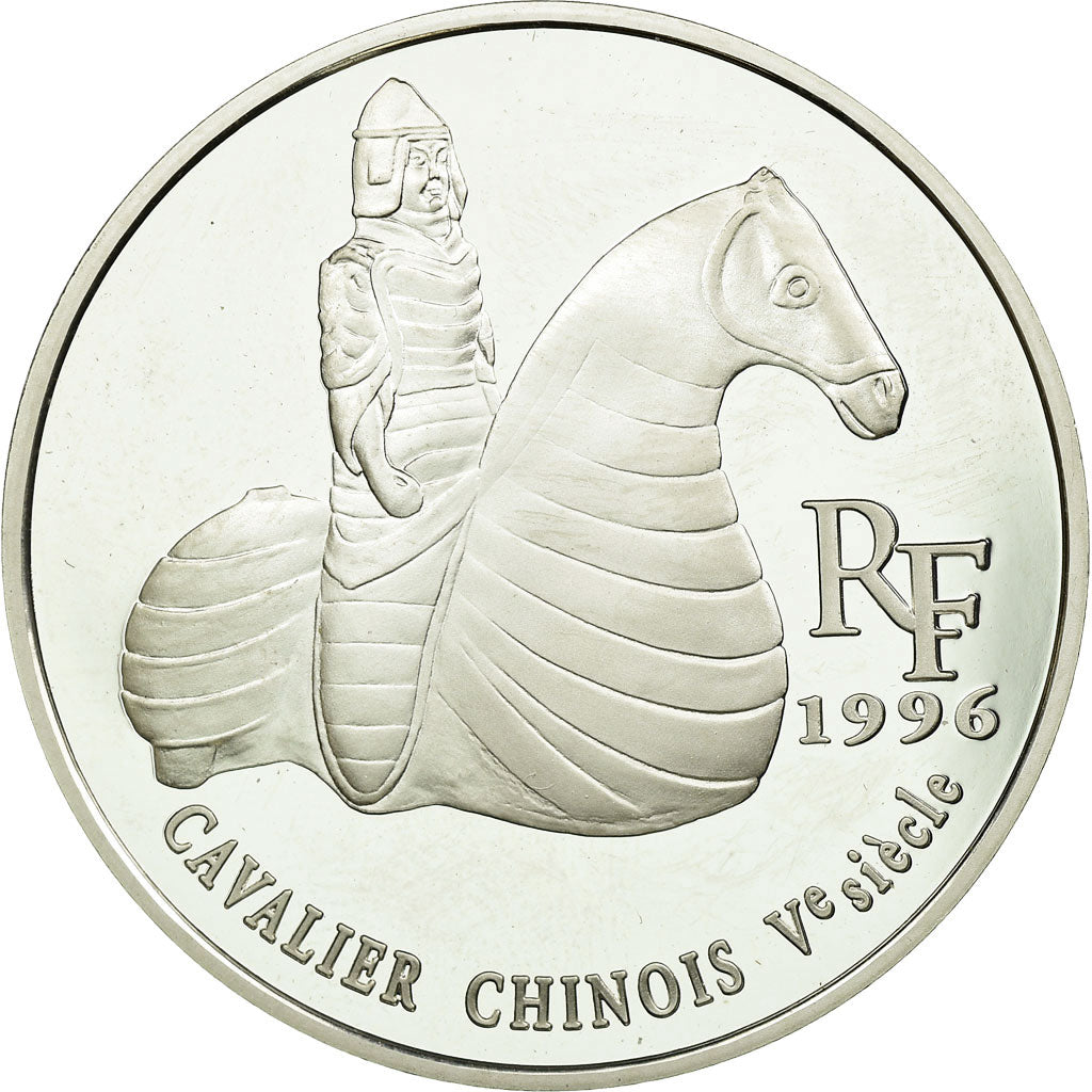 Münze, Frankreich, 10 Francs-1.5 Euro, 1996, Paris, VZ+, Silber, KM:1158