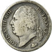 Moeda, França, Louis XVIII, Louis XVIII, 1/2 Franc, 1816, Paris, VF(20-25)