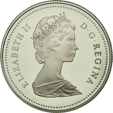 Coin, Canada, Elizabeth II, Dollar, 1986, Royal Canadian Mint, Ottawa