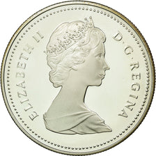 Coin, Canada, Elizabeth II, Dollar, 1986, Royal Canadian Mint, Ottawa