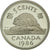 Moeda, Canadá, Elizabeth II, 5 Cents, 1986, Royal Canadian Mint, Ottawa