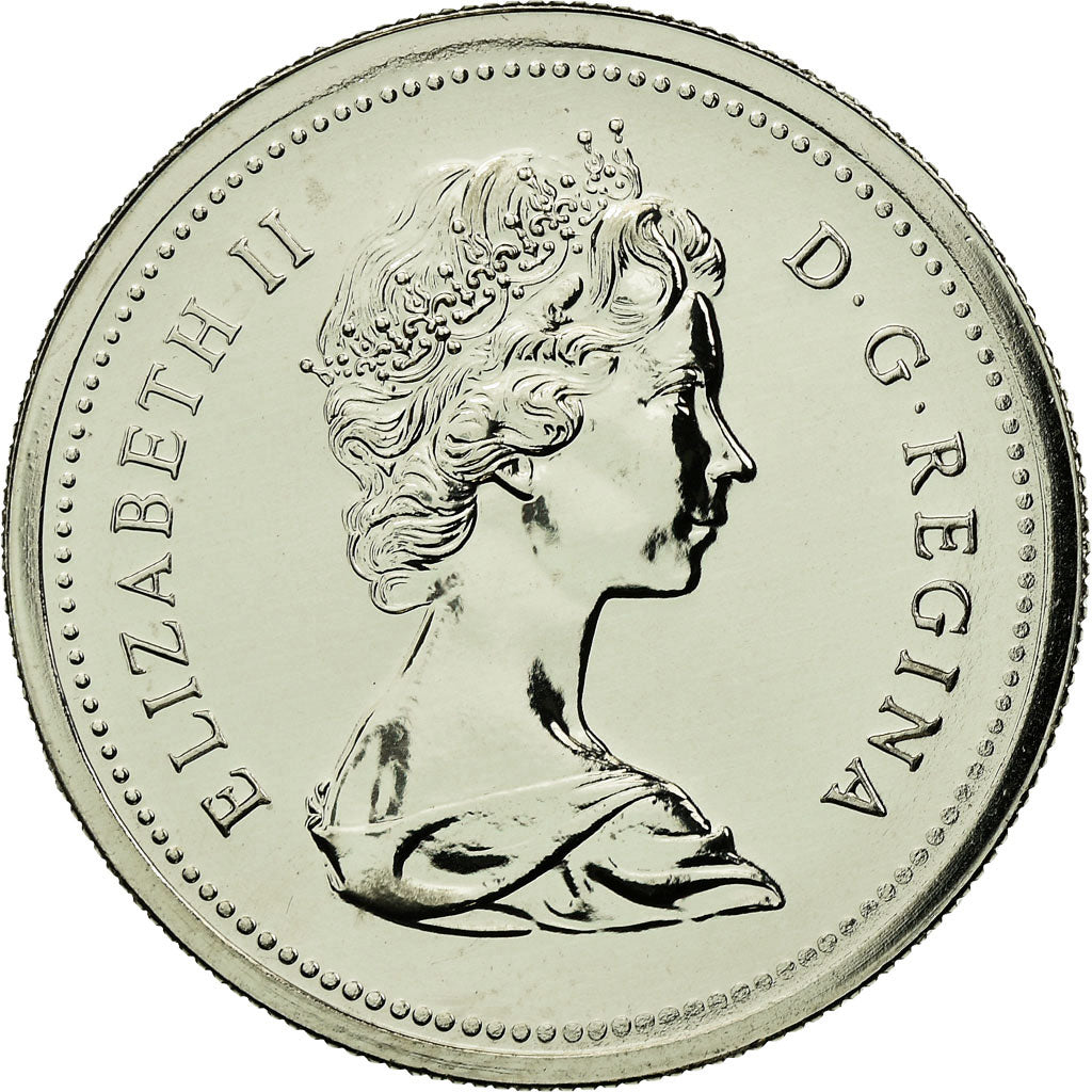 Coin, Canada, Elizabeth II, Dollar, 1977, Royal Canadian Mint, Ottawa