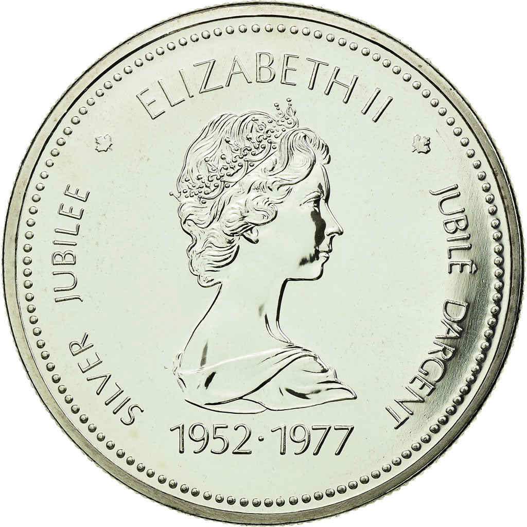 Coin, Canada, Elizabeth II, Dollar, 1977, Royal Canadian Mint, Ottawa