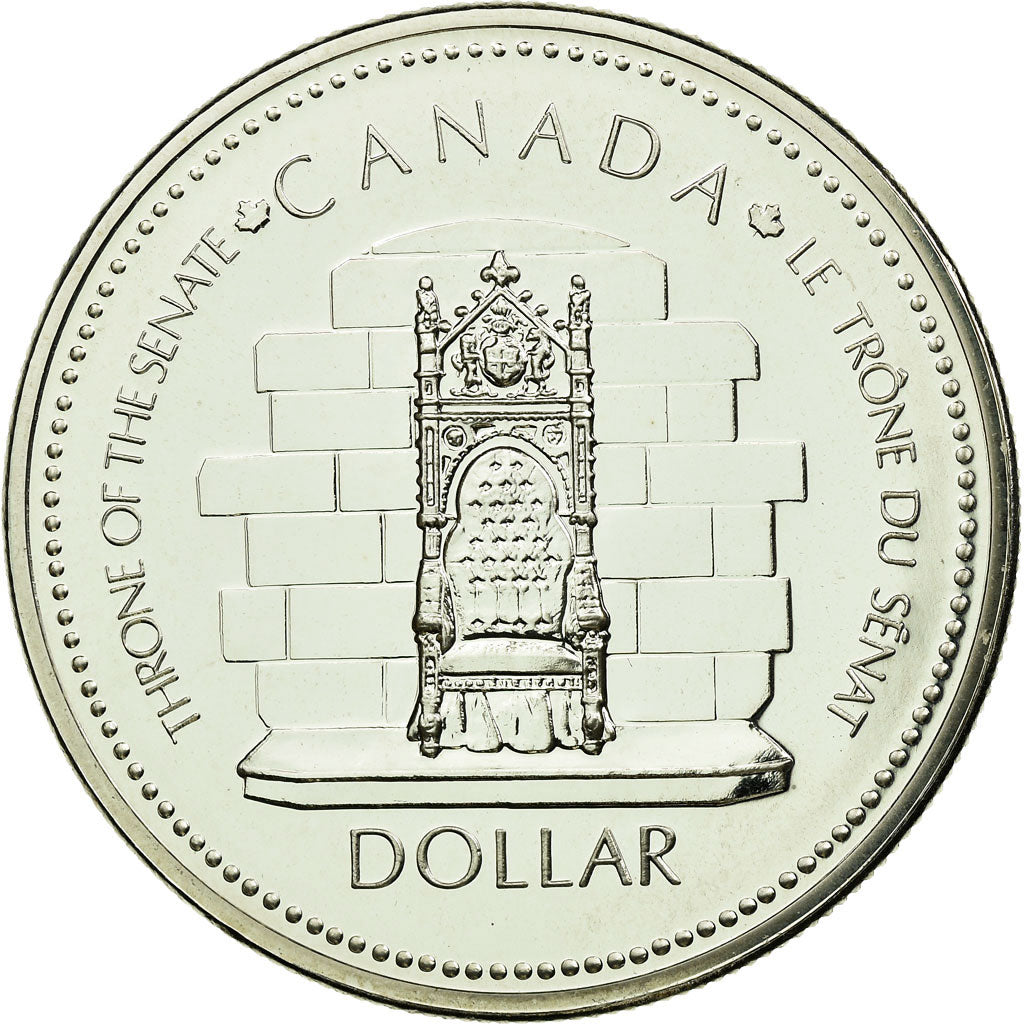 Coin, Canada, Elizabeth II, Dollar, 1977, Royal Canadian Mint, Ottawa