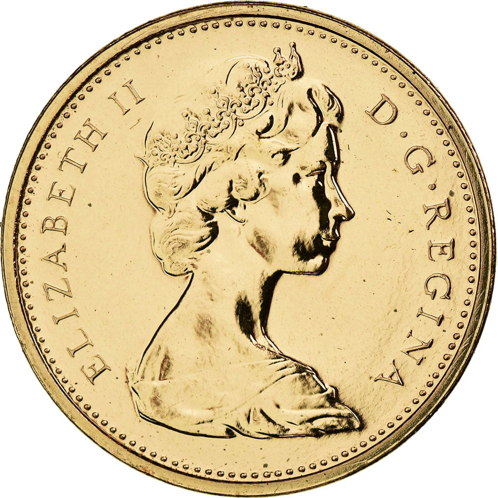 Moeda, Canadá, Elizabeth II, Cent, 1977, Royal Canadian Mint, Ottawa