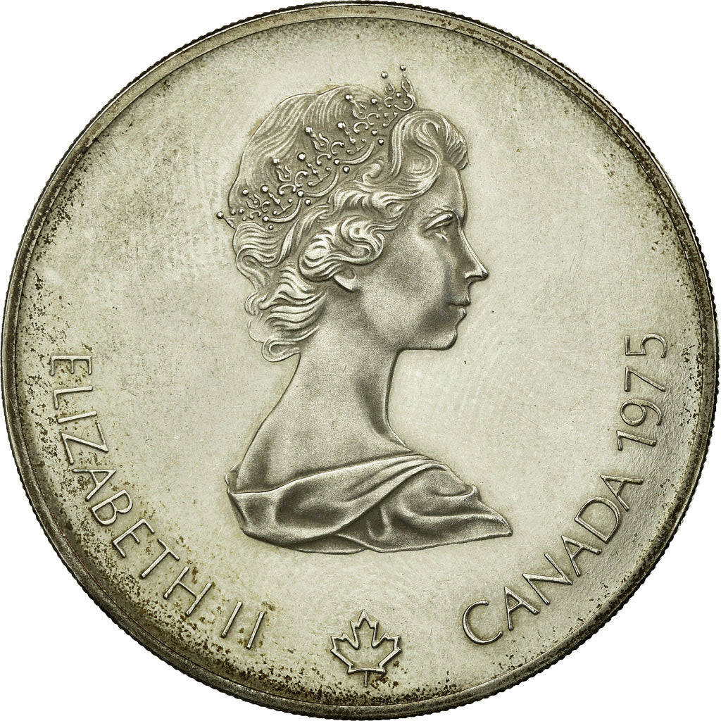 Coin, Canada, Elizabeth II, 5 Dollars, 1975, Royal Canadian Mint, Ottawa