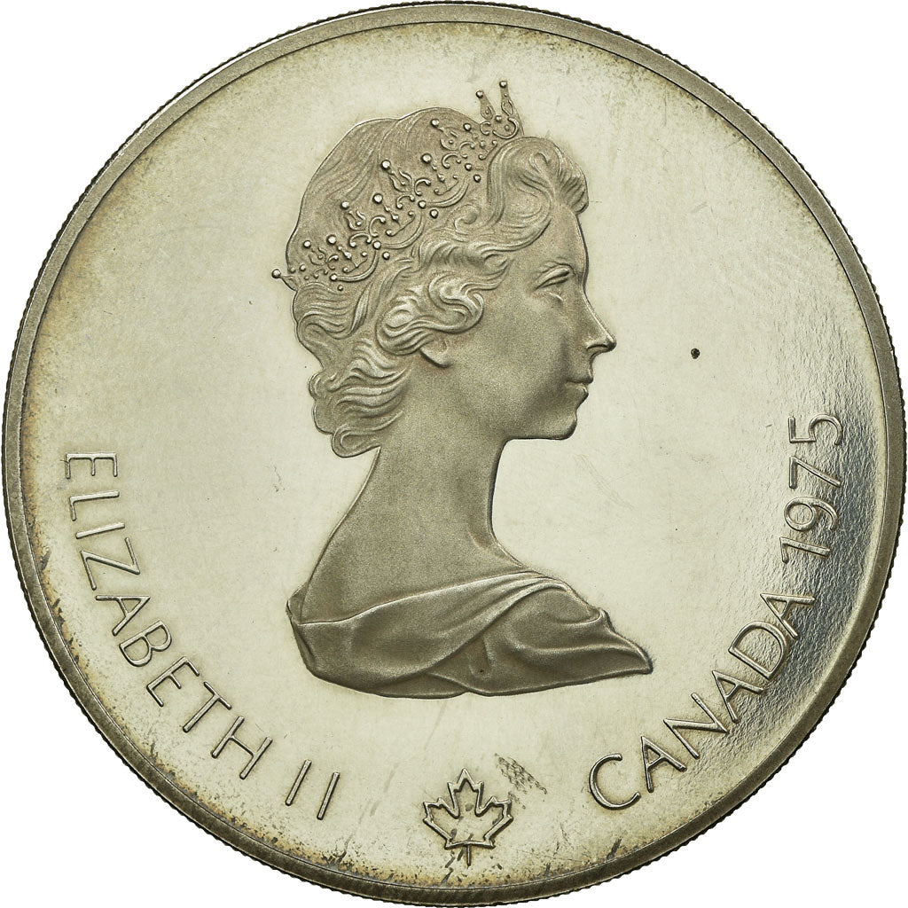 Coin, Canada, Elizabeth II, 5 Dollars, 1975, Royal Canadian Mint, Ottawa
