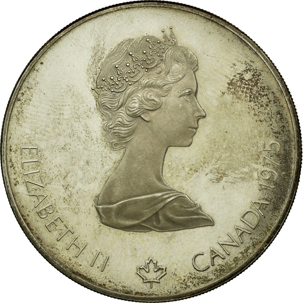 Coin, Canada, Elizabeth II, 5 Dollars, 1975, Royal Canadian Mint, Ottawa