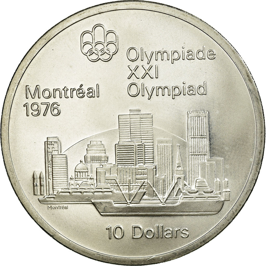 Coin, Canada, Elizabeth II, 10 Dollars, 1973, Royal Canadian Mint, Ottawa