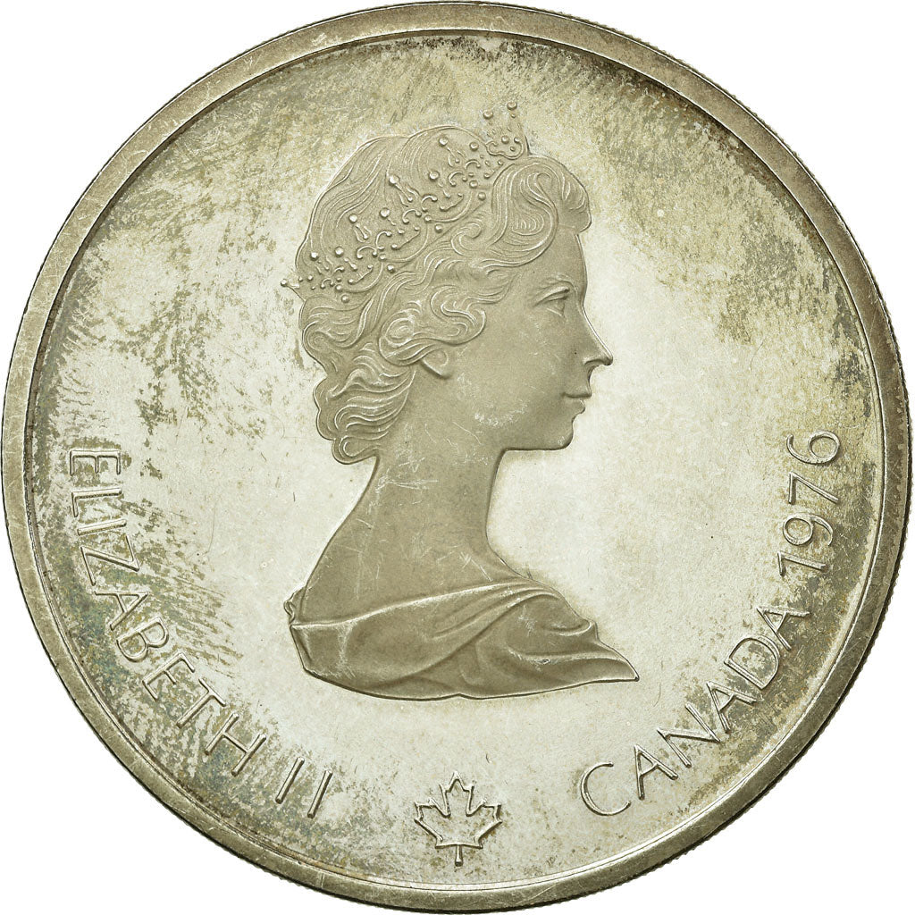 Coin, Canada, Elizabeth II, 10 Dollars, 1976, Royal Canadian Mint, Ottawa