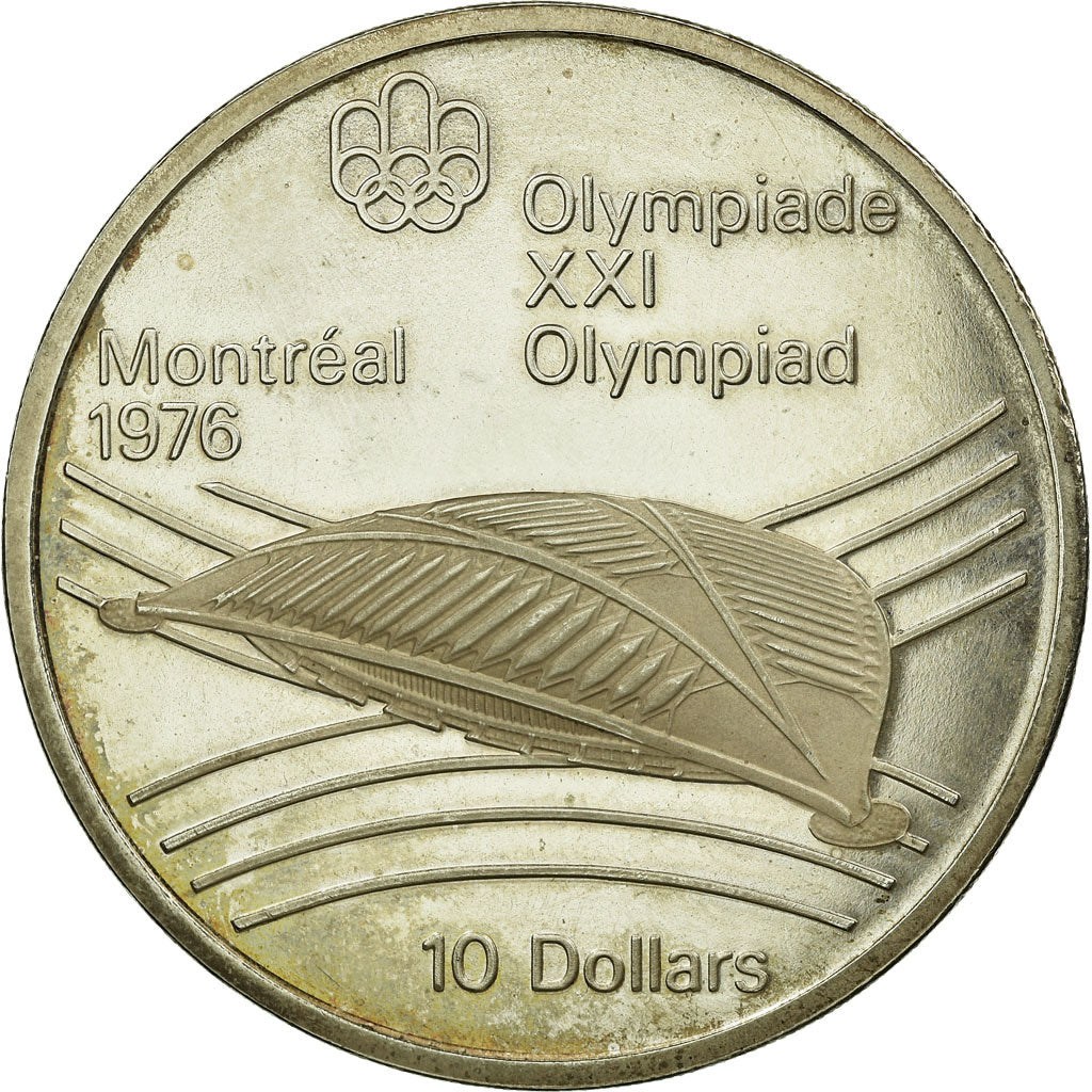 Coin, Canada, Elizabeth II, 10 Dollars, 1976, Royal Canadian Mint, Ottawa