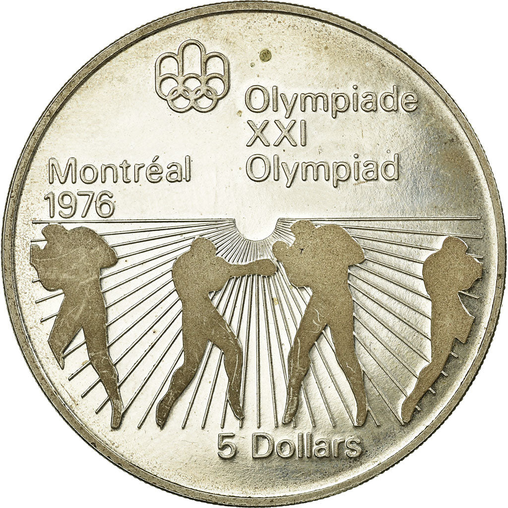 Coin, Canada, Elizabeth II, 5 Dollars, 1976, Royal Canadian Mint, Ottawa