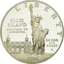 Coin, United States, Dollar, 1986, U.S. Mint, San Francisco, MS(65-70), Silver