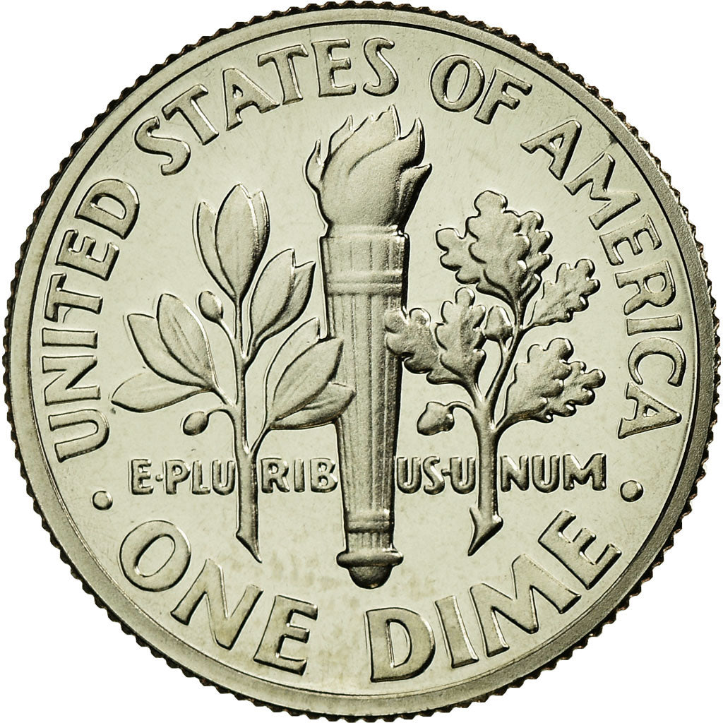Coin, United States, Roosevelt Dime, Dime, 1986, U.S. Mint, San Francisco