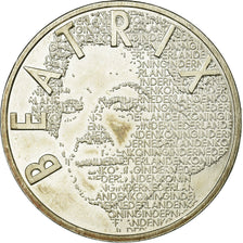 Coin, Netherlands, Beatrix, 5 Euro, 2003, Utrecht, AU(55-58), Silver, KM:245